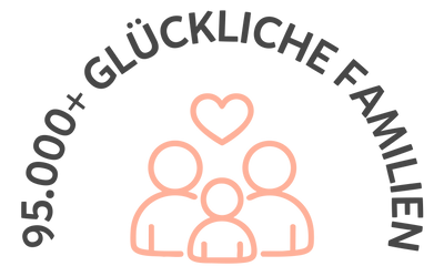 Modolino Vertrauenssymbol: 95.000 glückliche Familien mit Kinder-Experimenten von Modolino.