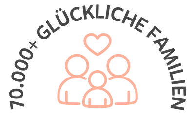 Icon für über 70.000 glückliche Familien, die Modolino Kinderexperimenten vertrauen.