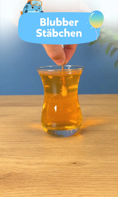 🫧 Blubber Stäbchen: Das sprudelnde Experiment für Kinder