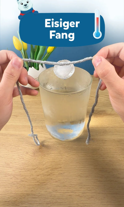 🎣 Eisiger Fang: Das coole Eiswürfel Experiment für Kinder