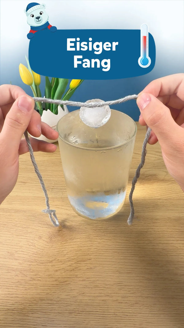 🎣 Eisiger Fang: Das coole Eiswürfel Experiment für Kinder