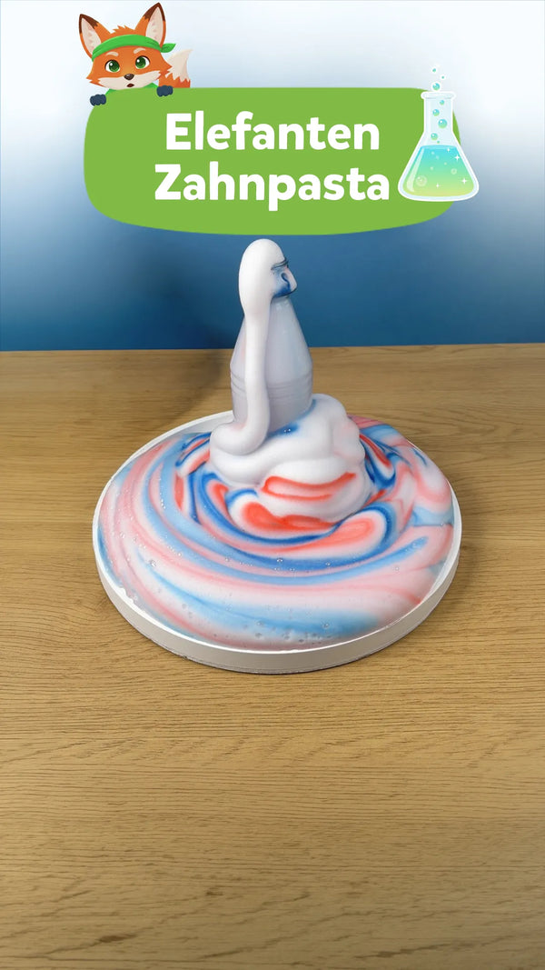 🐘 Elefanten Zahnpasta: Das Chemie Experiment für Kinder