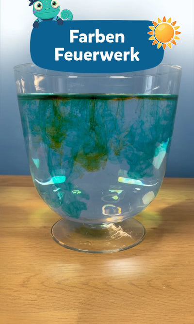 🎆 Farbenfeuerwerk: Experiment für Kinder