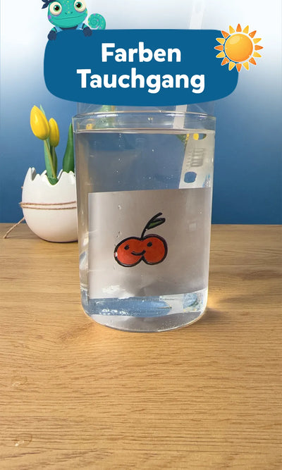 🎨 Farben Tauchgang: Das magische Lichtexperiment für Kinder