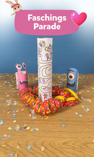 🎭 Faschingsparade: Experiment für Kinder