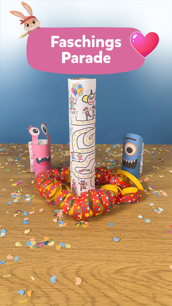 🎭 Faschingsparade: Experiment für Kinder