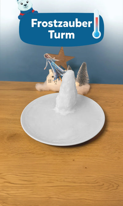❄️ Frostzauberturm: Eis Experiment für Kinder