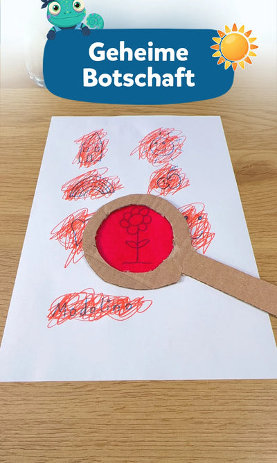🔍 Geheime Botschaft: Das magische Experiment für Kinder