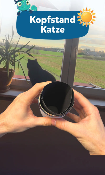 🔆 Kopfstandkatze: Lochkamera Experiment für Kinder