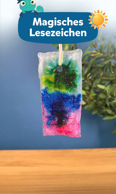 ✨ Magisches Lesezeichen: Kreatives Farb Experiment für Kinder