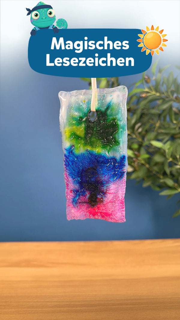 ✨ Magisches Lesezeichen: Kreatives Farb Experiment für Kinder