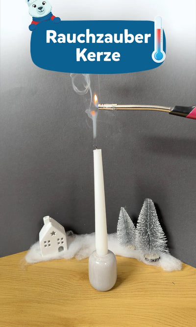 🕯️ Rauchzauberkerze: Experiment für Kinder