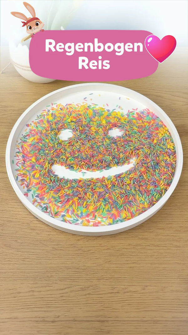 🌈 Regenbogen Reis: Das bunte Experiment für Kinder