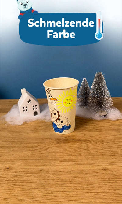 ☀️ Schmelzende Farbe: Experiment für Kinder