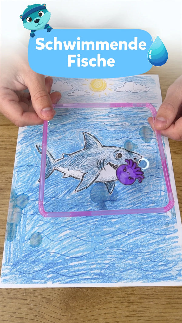 🐟 Schwimmende Fische: Das Wasser Experiment für Kinder