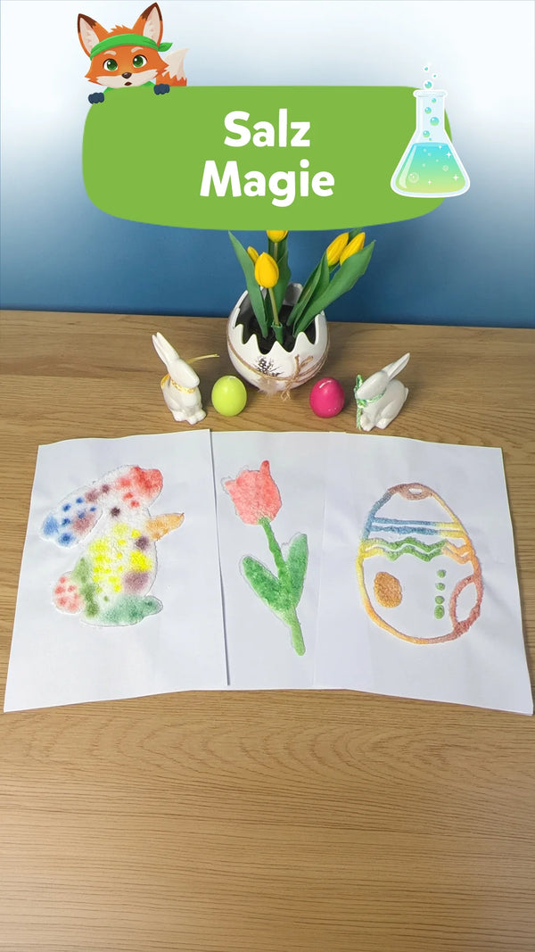 🧂 Salz Magie: Experiment für Kinder